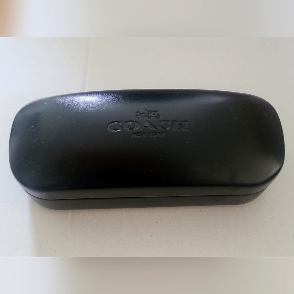 Coach Classic Black Eyeglass Case